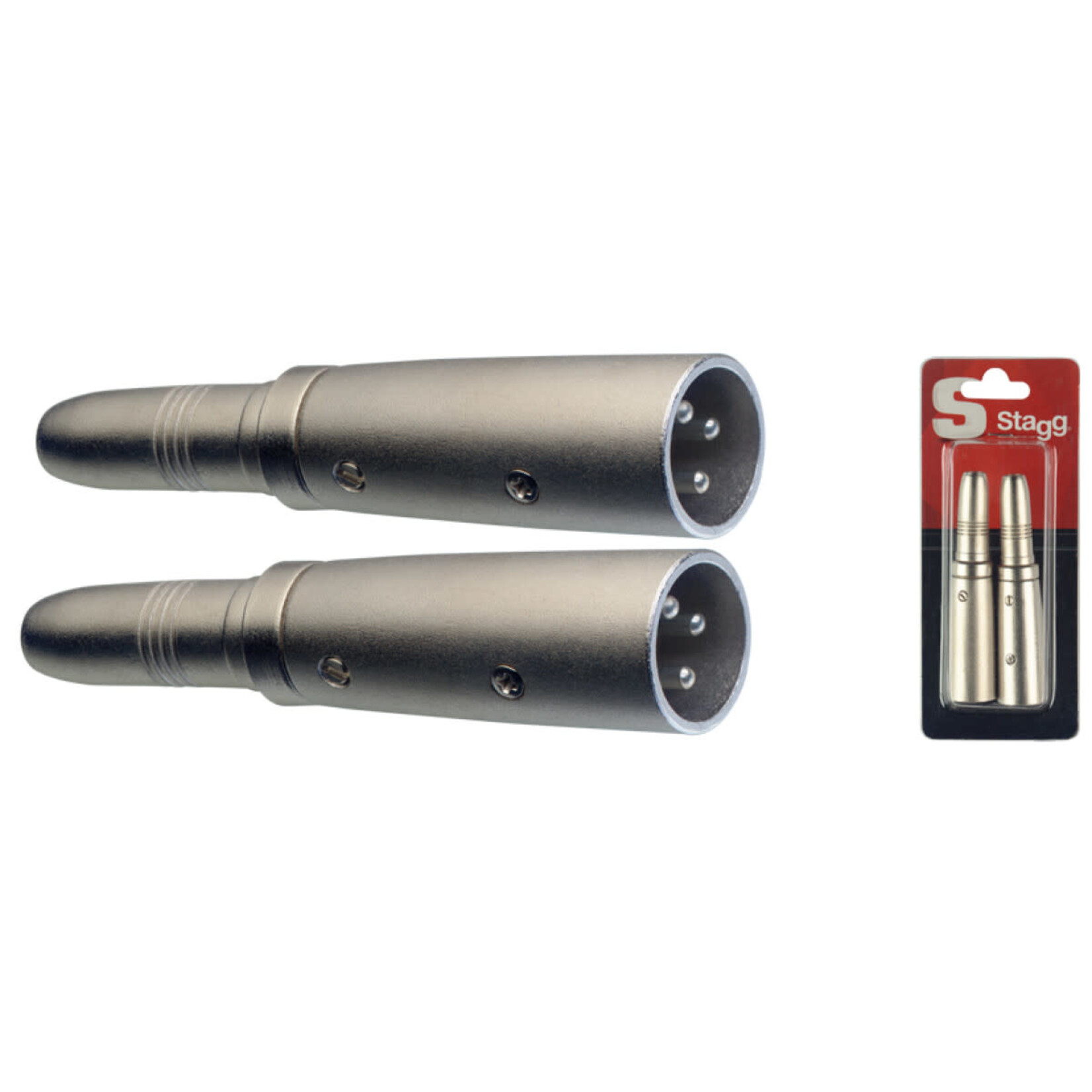 Stagg Stagg Adapter XLR Male - Jack Female (2 st.)