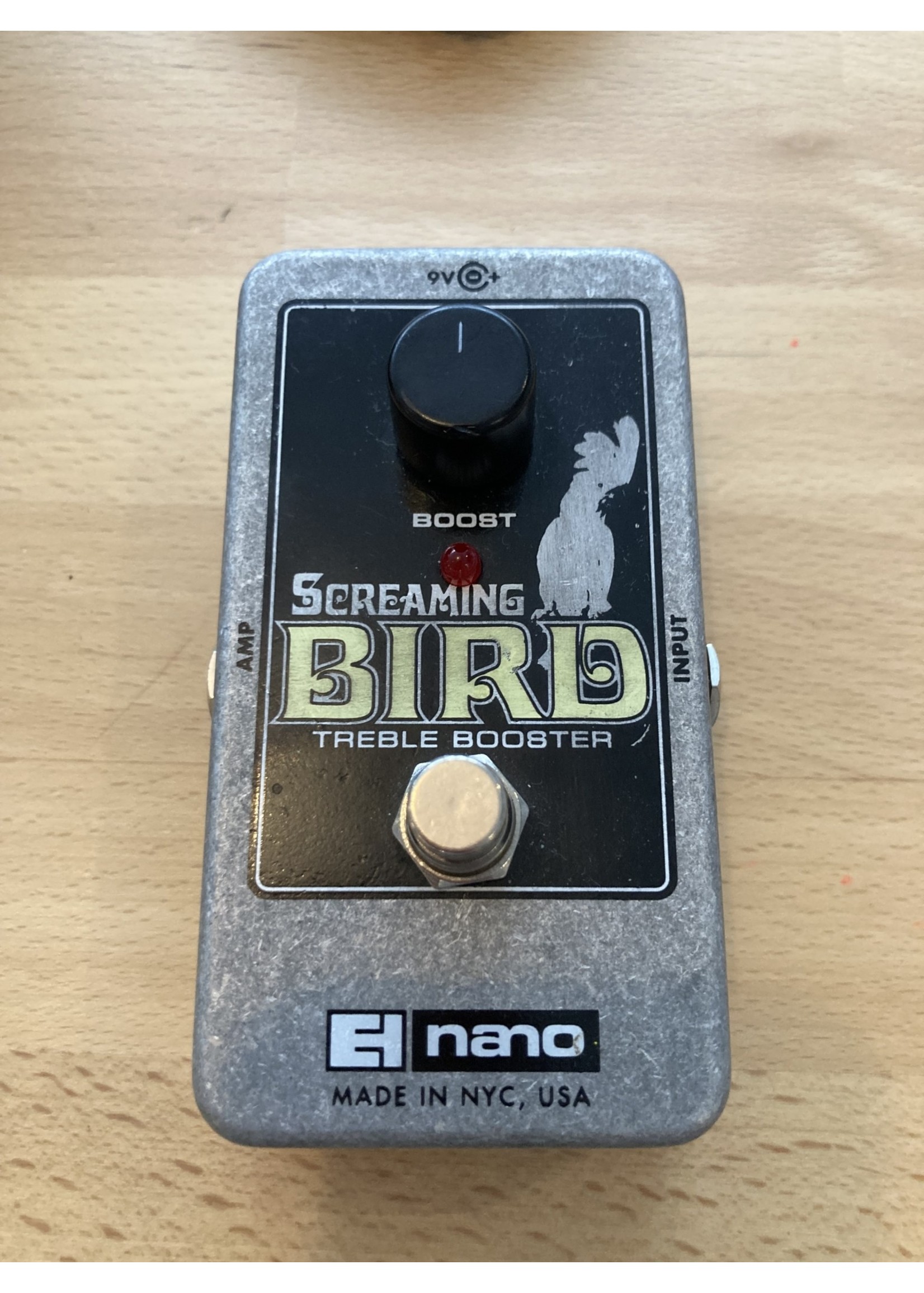 Electro Harmonix Screaming Bird Treble Booster - Rock 'n Electro Harmonix Screaming Bird Treble Booster - Rock 'n