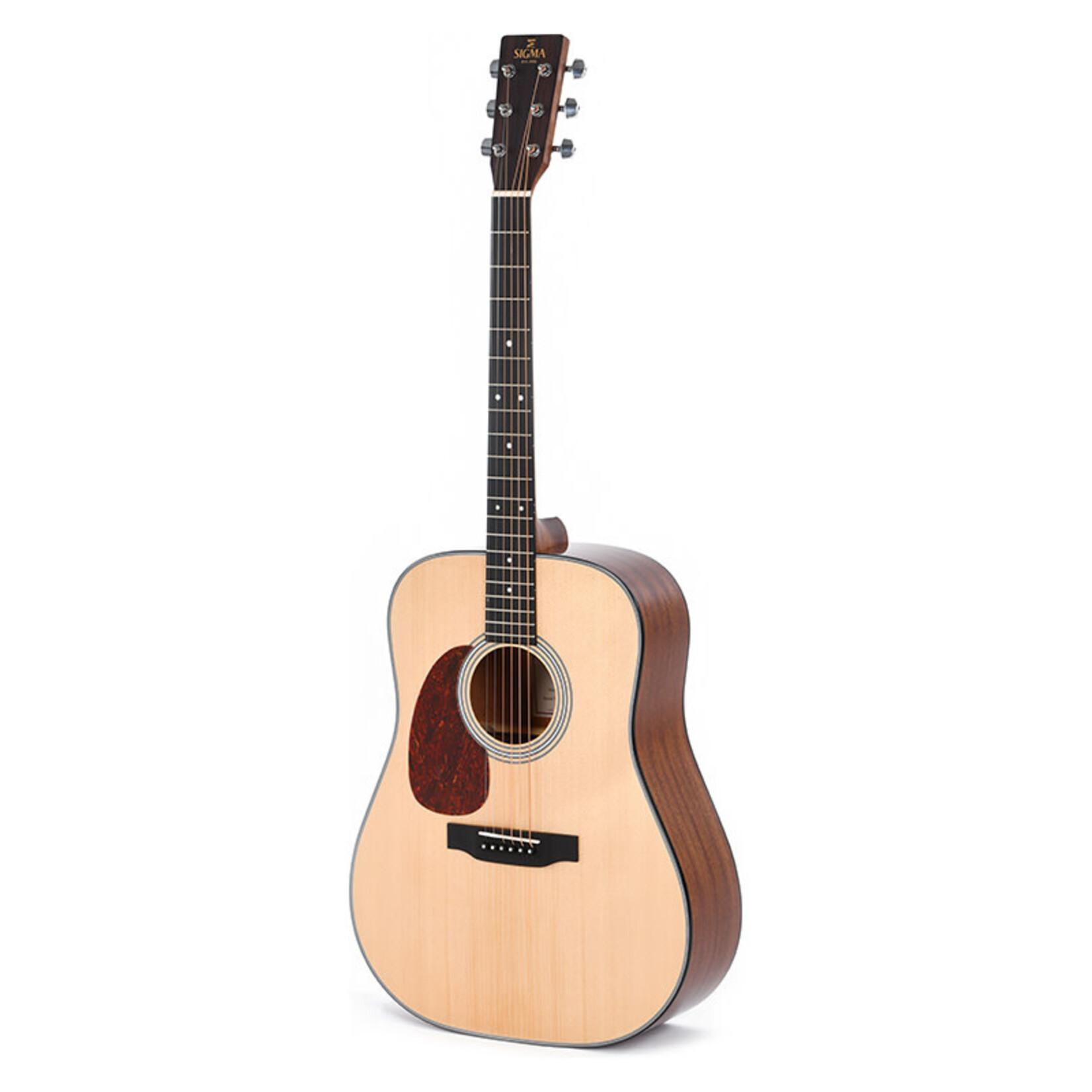 Sigma Sigma 1 Series - Solid Sitka Spruce,Dreadnought,lefthand - Natural Gloss