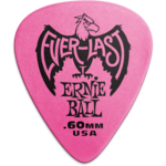 Ernie Ball ERNIE BALL Everlast Plectrum  AEB 9179 Zakje met 12 roze 0,60mm