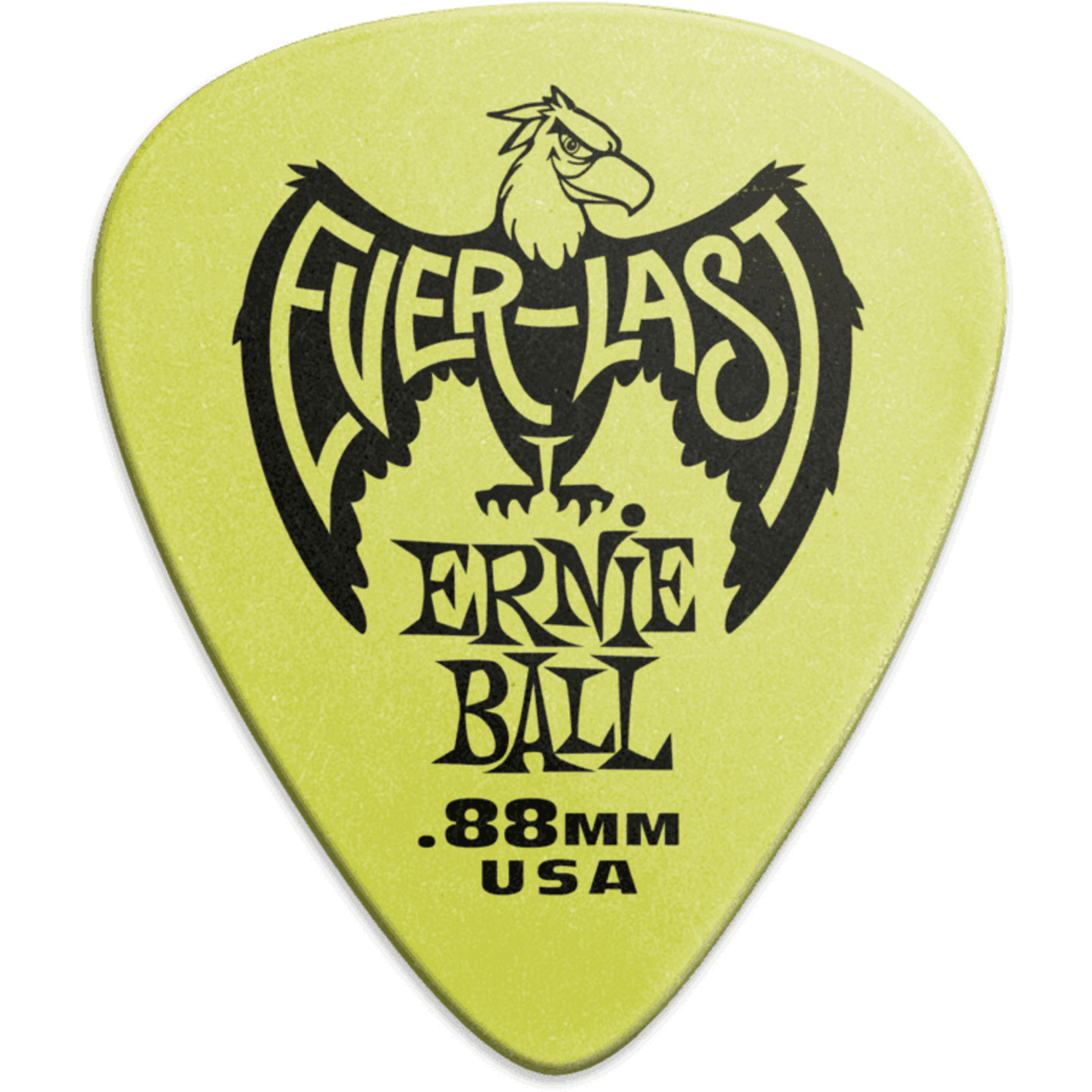Ernie Ball ERNIE BALL Everlast Plectrum  AEB 9191 Zakje met 12 vert 0,88mm