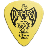 Ernie Ball ERNIE BALL Everlast Plectrum  AEB 9195 Zakje met 12 geel 1,5mm