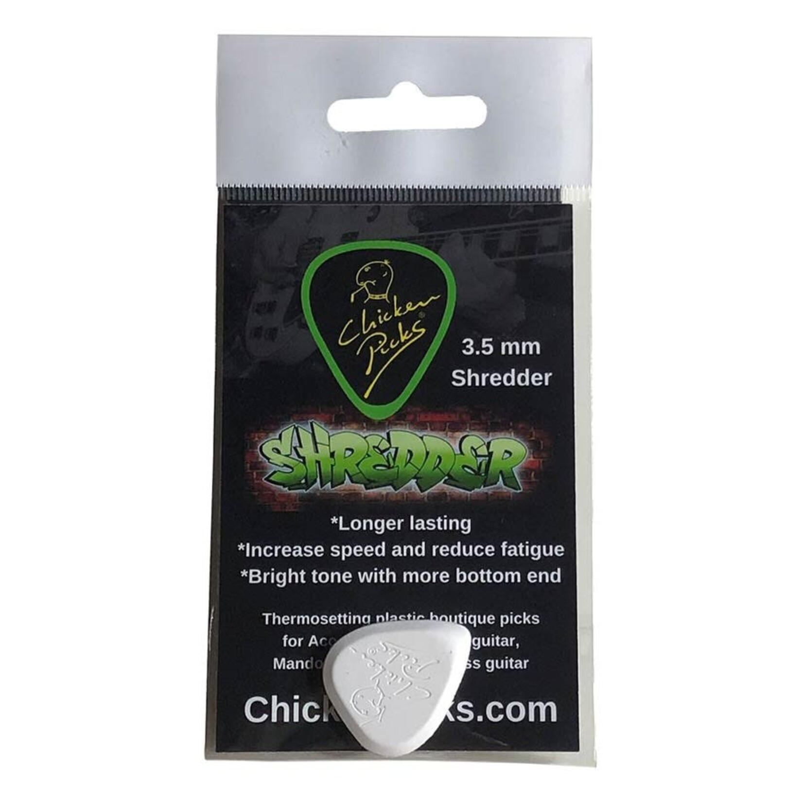 ChickenPicks ChickenPicks Shredder 3.5mm guitar pick