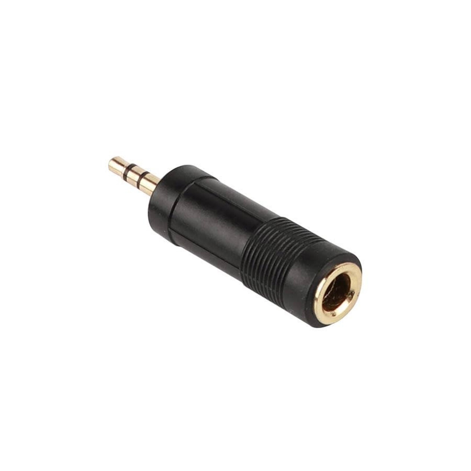 Boston Boston adaptor, 6,3mm jack female stereo, 3,5mm jack male stereo, gold