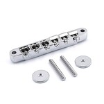 Boston Boston bridge for e-guitar, tune-o-matic, ABR-1, stud spacing  73,5mm, stud diam 4,mm, chrome