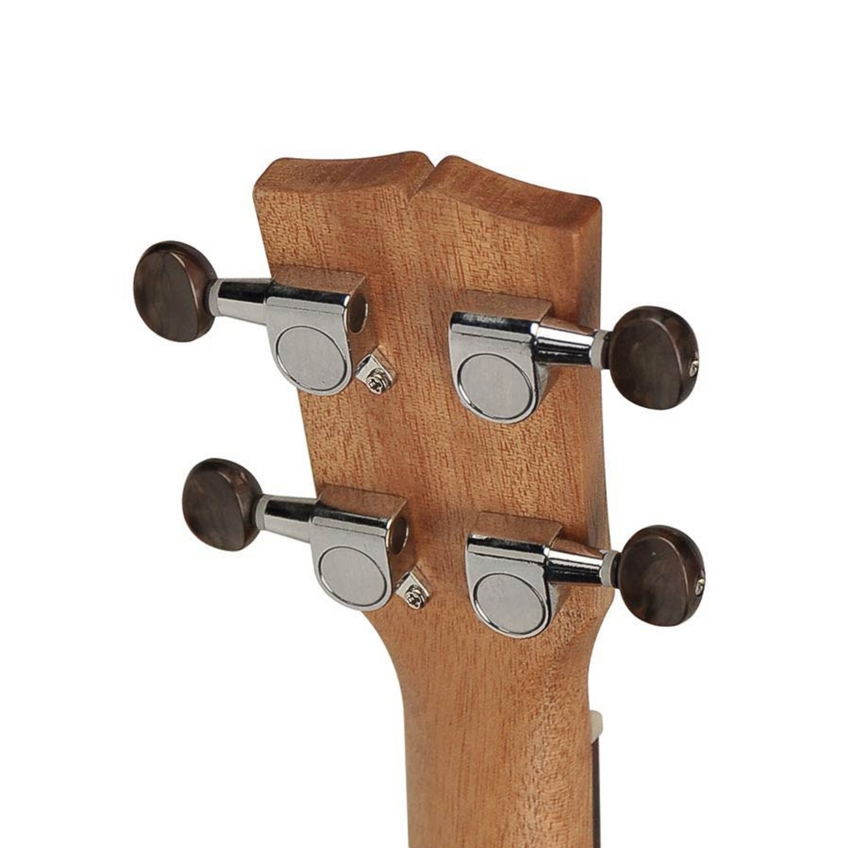 Korala Korala Performer Series tenor ukulele, all flamed okoume with guitar machine heads