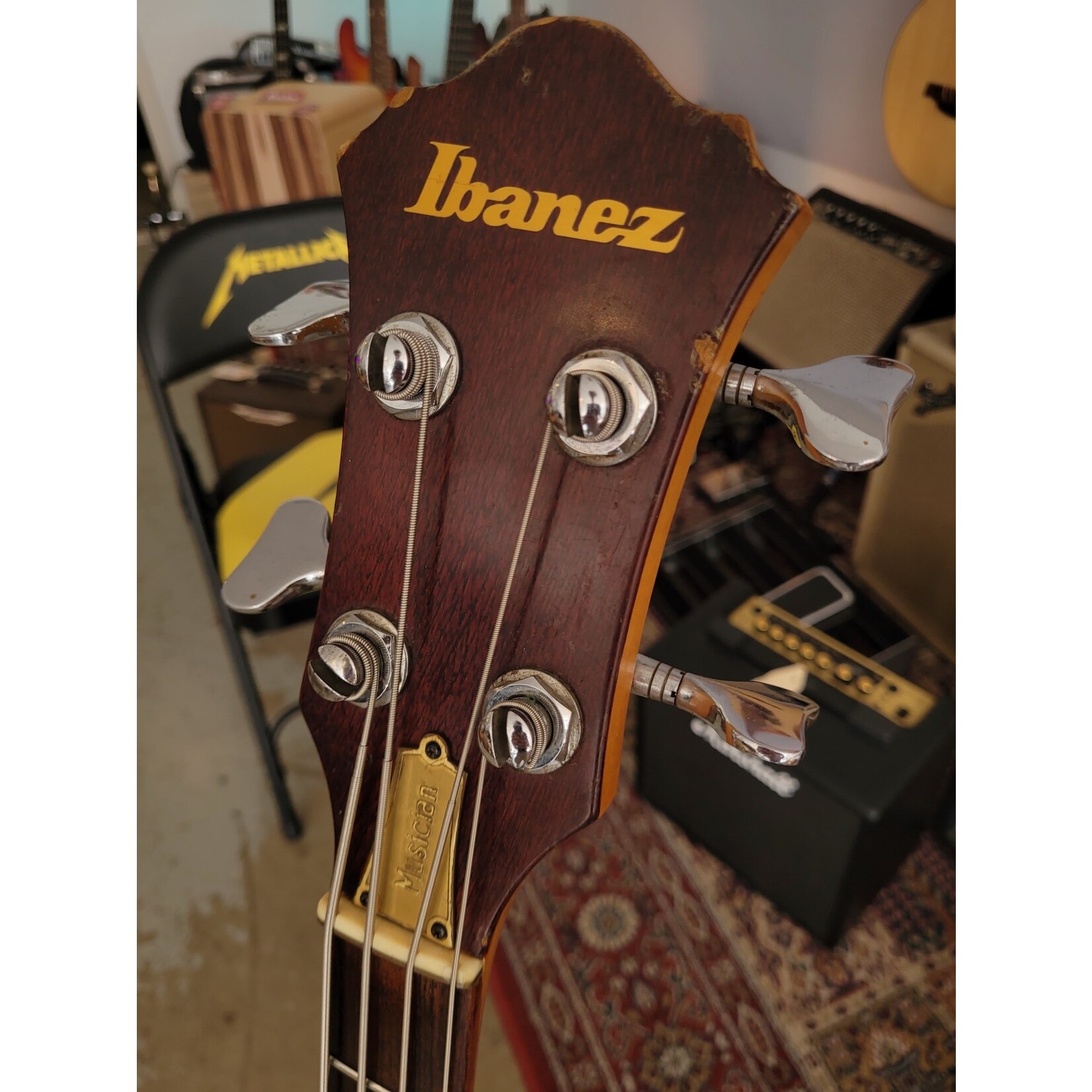 Ibanez Ibanez Musician 4 string bass, 1970 + case (pre owned)