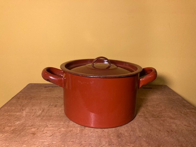 Kookpot emaille/Casserole émail - Old the new!
