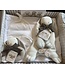 Maud-n-Lil Gift set baby Maud n Lil - white grey - organic cuddles