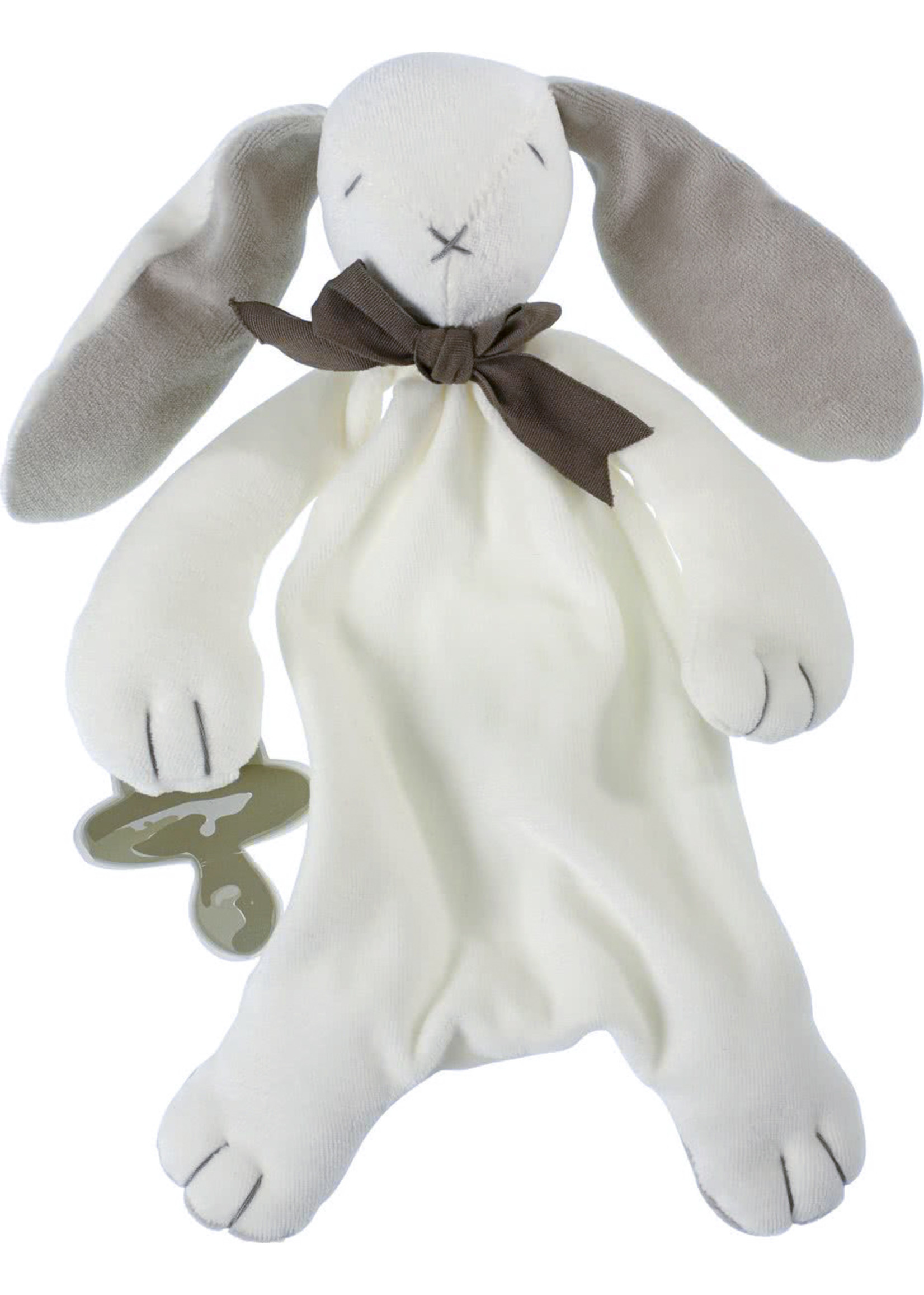 Maud-n-Lil Comforter Maud n Lil rabbit white-grey