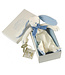 Comforter Maud n Lil konijn wit-blauw bio katoen