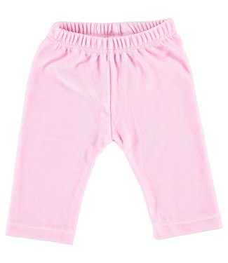 Limo basics Baby trousers pink velour 50-56