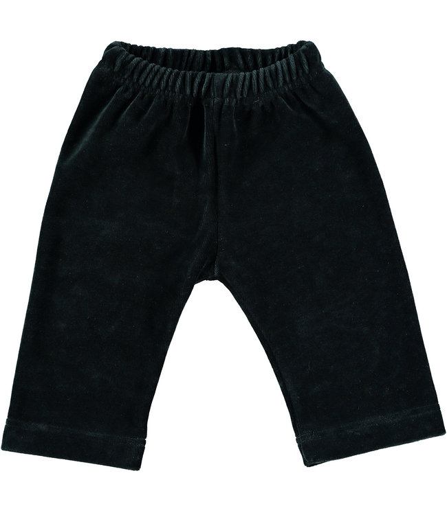 Baby trousers velour 62-68 black