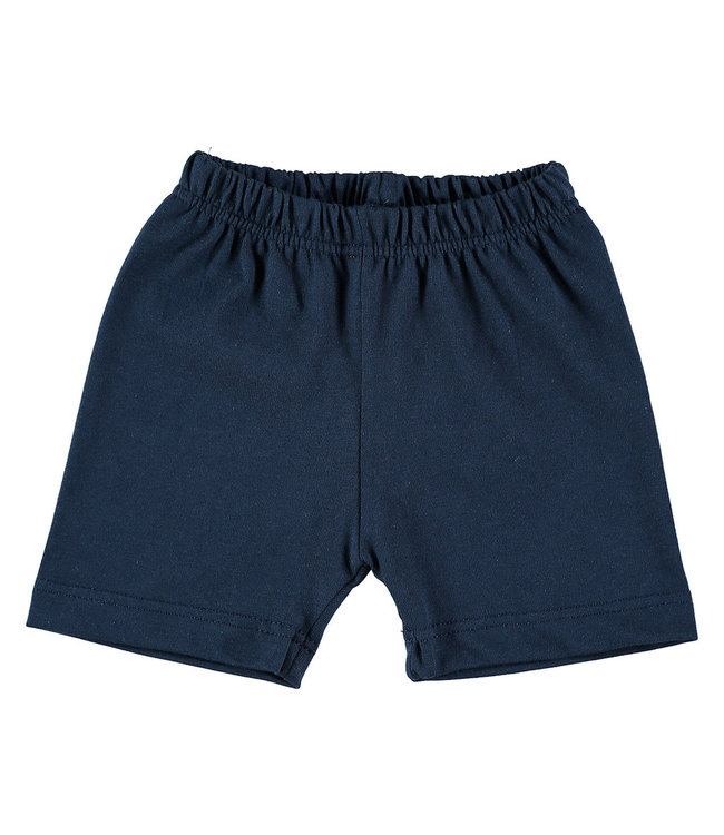 Baby shorts baby organic cotton navy blue 74-80