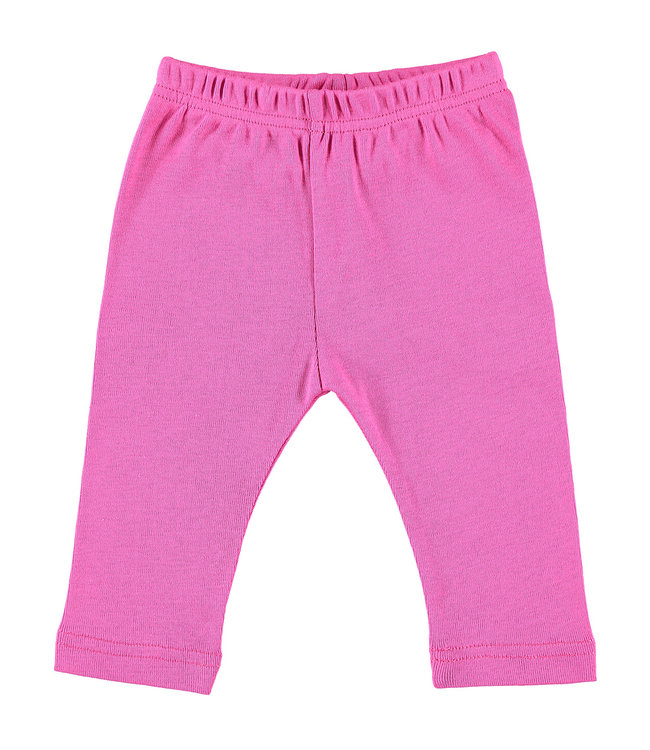 Baby legging organic cotton fuchsia 86-92