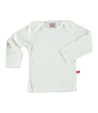 Limo basics T shirt longsleeve organic rib cotton 62-68 White