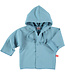 Baby jacket denim blue organic sweatshirt 62/68