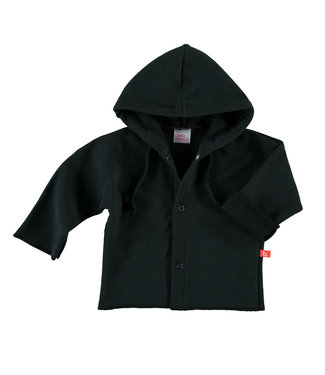 Limo basics Baby jacket black organic sweatshirt black - 86-92