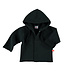 Baby jacket black organic sweatshirt black - 86-92