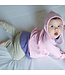 Baby jacket organic sweatshirt white 74/80