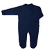 Baby body / pyjama suit organic cotton dark blue 46 cm