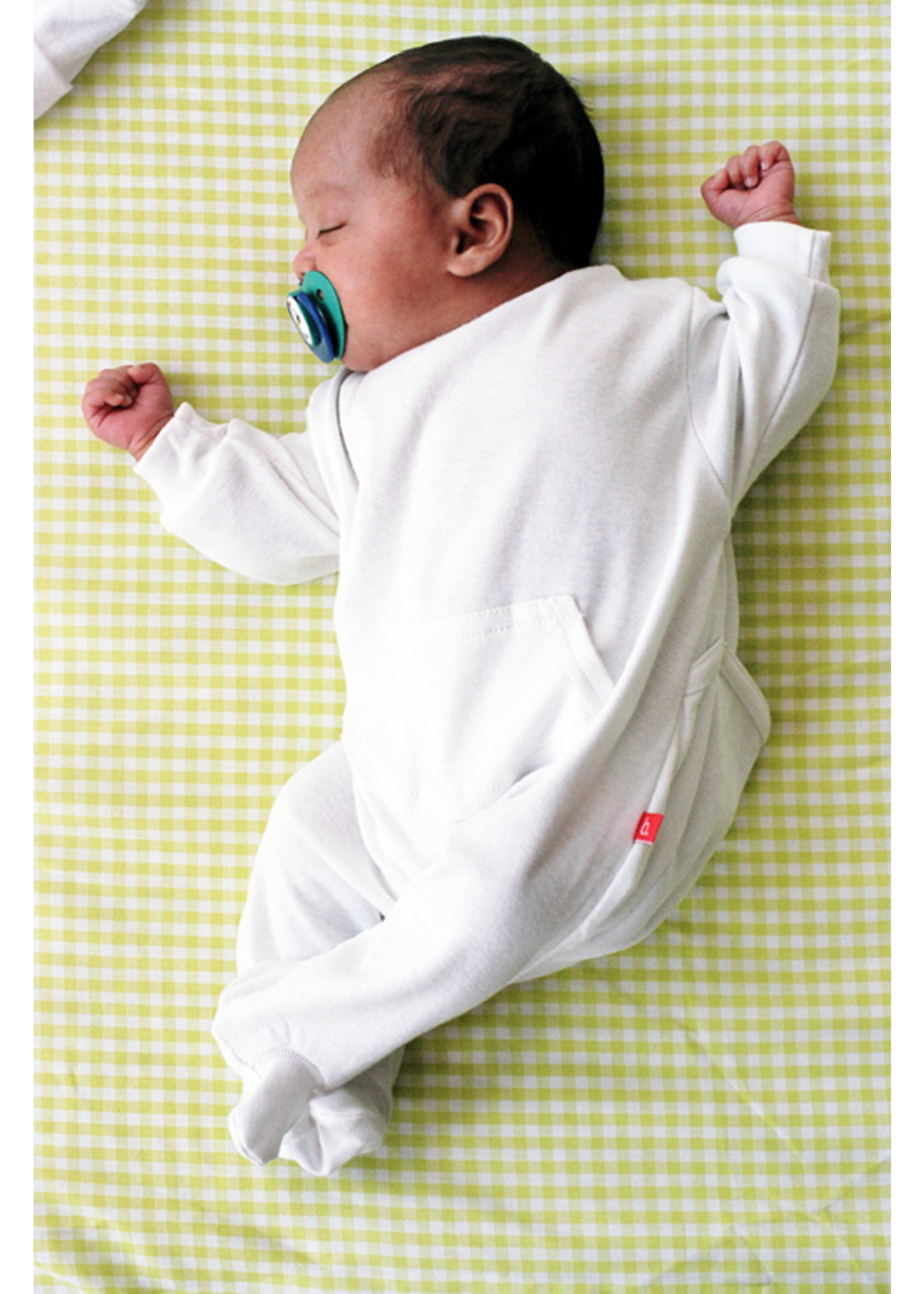 Limo basics Baby body / pyjama suit organic cotton dark blue 46 cm