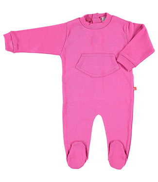 Limo basics Baby body / pyjama suit girl fuchsia premature 46