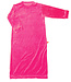 Sleepingbag organic velour 4-8 months fuchsia