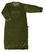 Baby sleeping bag velour olive green 0-4 months