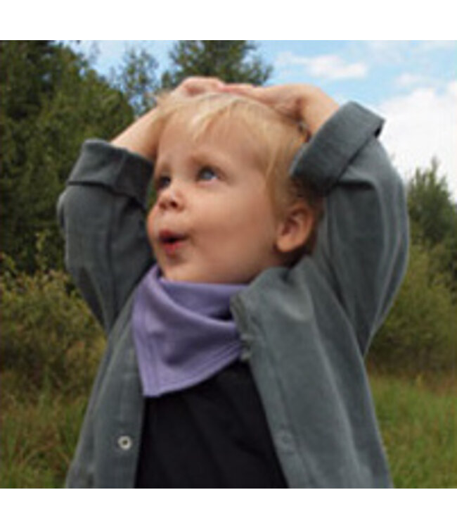 Dribble cloth/ bib organic cotton white