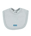 Bib round grey organic cotton 0-2 months