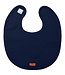 Limo basics Bib round cotton dark blue 2-6 months