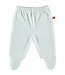 Limo basics Baby trousers with feet velour white 62