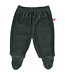 Limo basics Baby trousers with feet velour dark grey 62