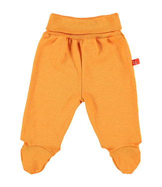 Limo basics Cotton navy baby pants orange 62