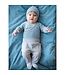 Broek met voet  biologisch katoen donkerblauw maat 46, 50, 62, 68