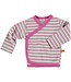 Kimono cotton pink stripes shirt longsleeve 50cm