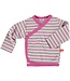 Limo basics Kimono cotton pink stripes shirt longsleeve 50cm