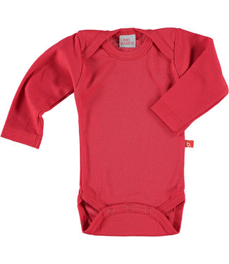 Limo basics Body organic cotton long sleeve red 80