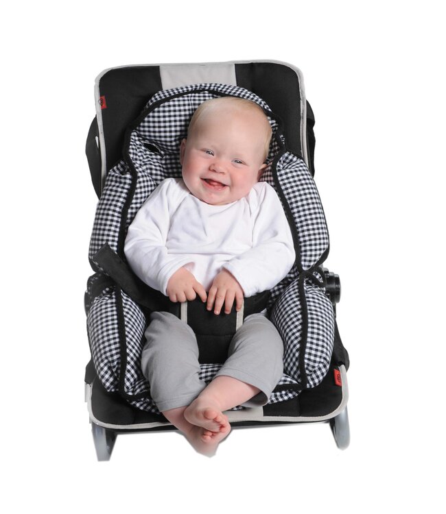 Romper lange mouw bio katoen donkerblauw