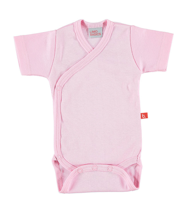 Body short sleeve organic cotton Pink 56