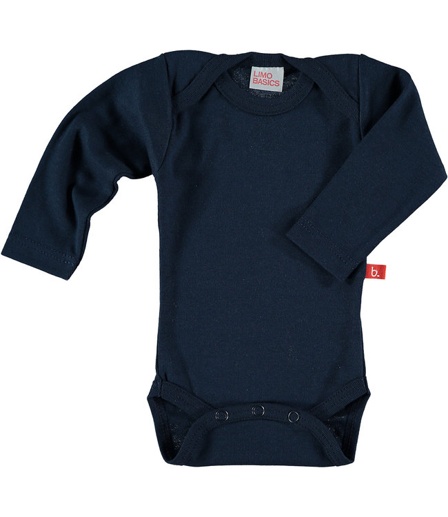 Body organic navy longsleeve 80cm