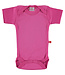 Body short sleeves fuchsia organic cotton