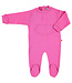 Baby body / pyjama suit organic cotton fuchsia 62-68