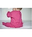 Boxpakje / pyjama met voet biologisch katoen fuchsia 62/68