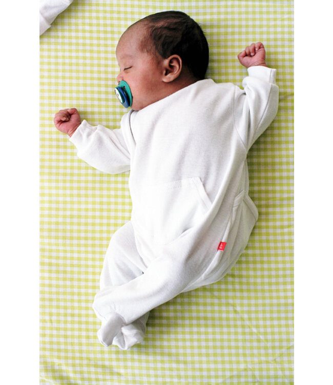 Baby body / pyjama suit red 74-80 cm organic cotton