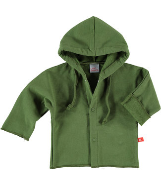 Limo basics Baby vest bio sweatstof groen