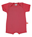 Summersuit / baby body organic cotton red 62-68