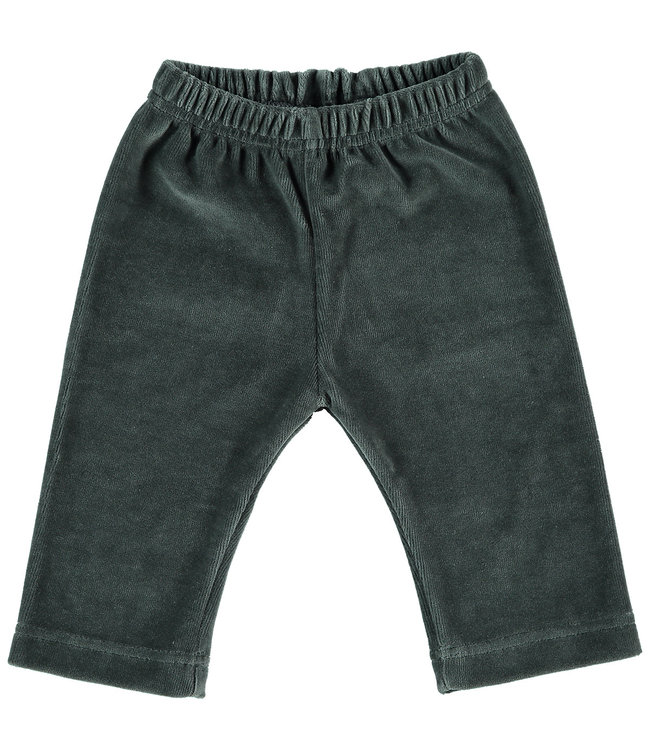 Baby broek velours antraciet 50-56, 62-68