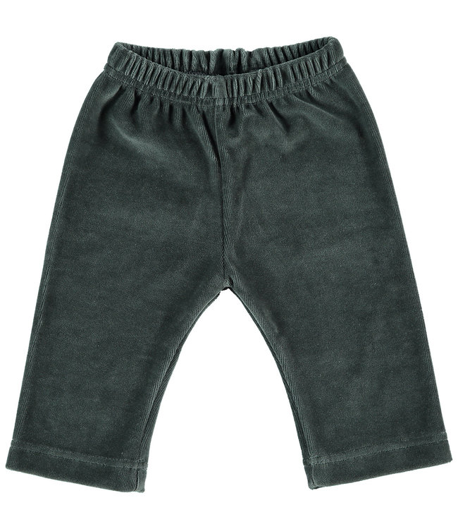 Baby trousers velour dark grey 50-56
